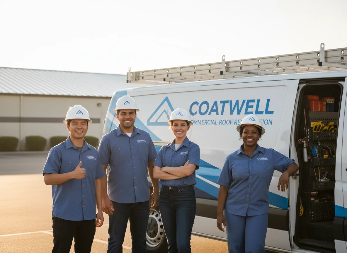 Commercial roof coating company in Oneco, CT